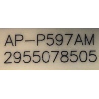 FUENTE DE PODER PARA TV SONY / NUMERO DE PARTE 101350841 / 1-013-508-41 / AP-P597AM / 2955078505 / AP-P597AM D / PANEL YDCM065UNG11 / MODELO XR-65A80K / XR65A80K